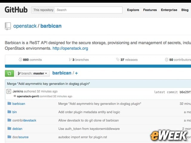 Barbican Keeps Cloud Security Keys