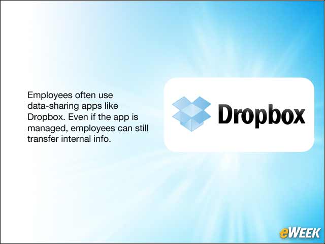 10 - Not Restricting Corporate Data Flow