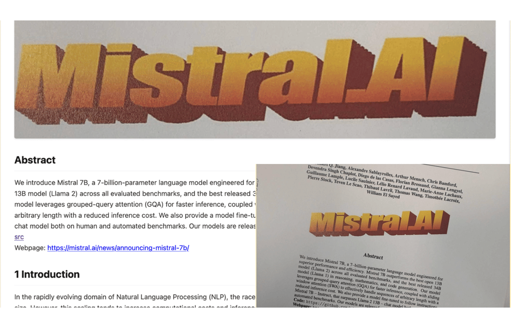 Featured graphic for Mistral AI news.