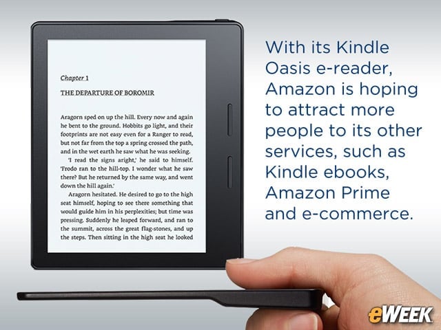 10 Kindle Oasis Features Amazon Hopes Will Make You Buy This e-Reader