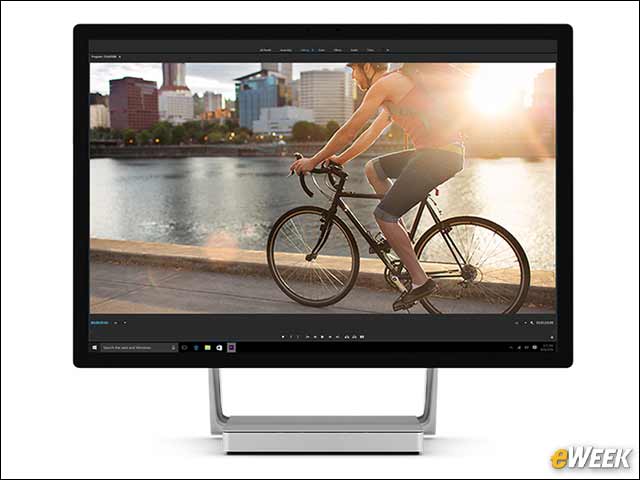 2 - Surface Studio Has a 28-Inch, Touch-Capable Screen