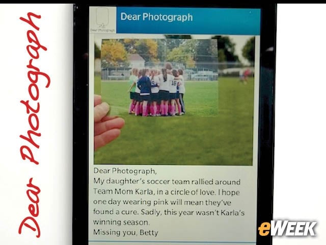 4-Dear Photograph: Pink Pride