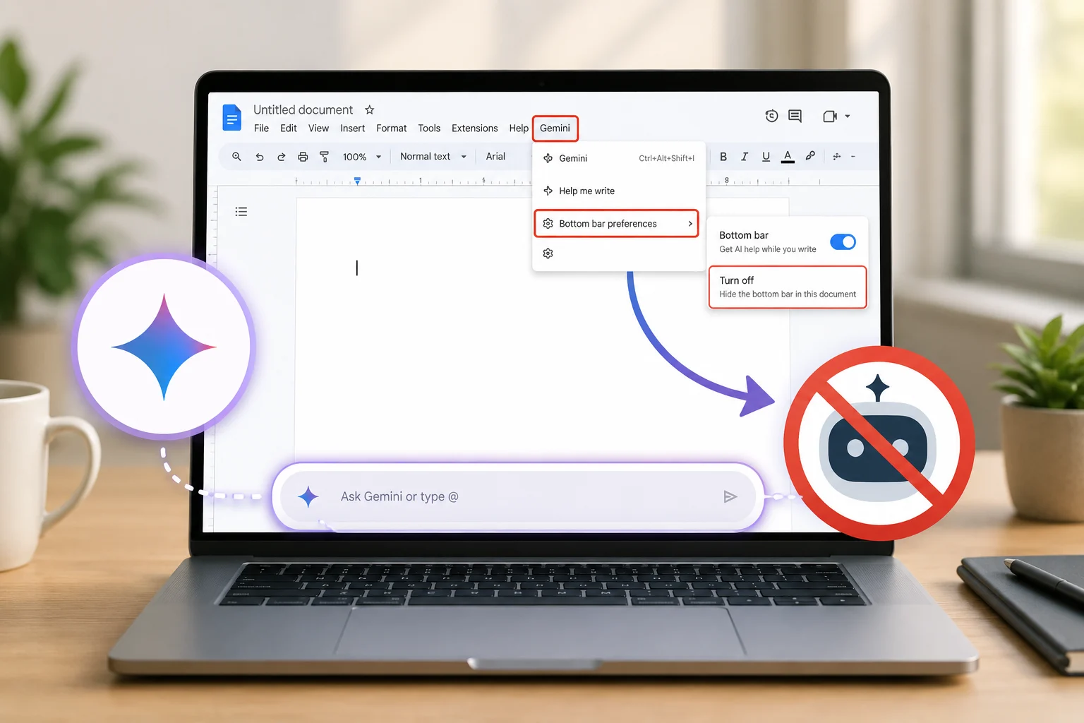 How to Turn Off Gemini in Google Docs | eWeek