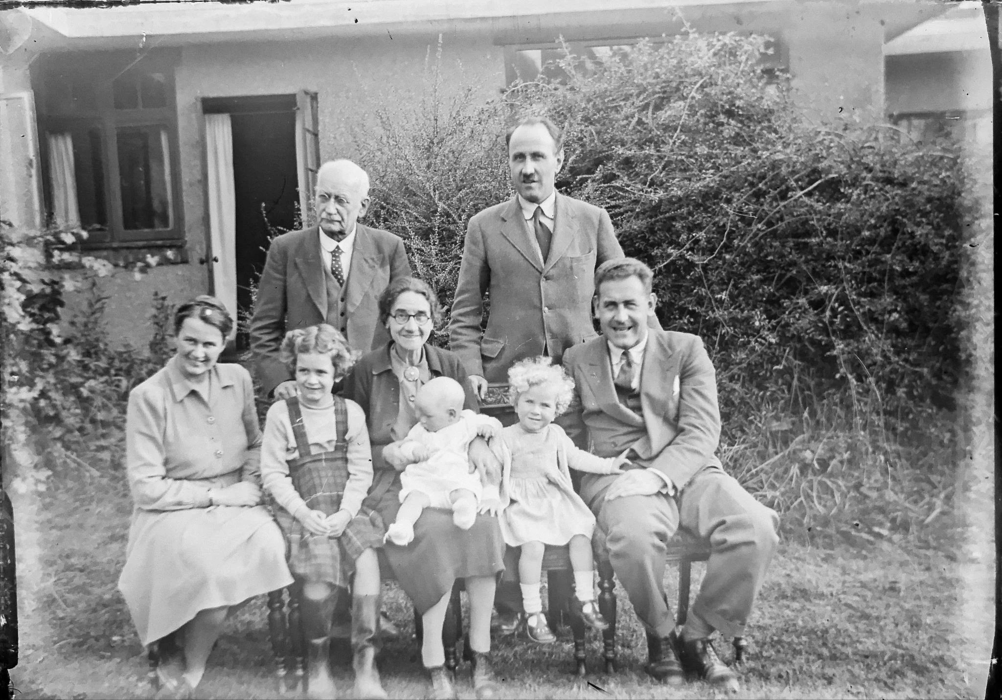 Original photo of a family.